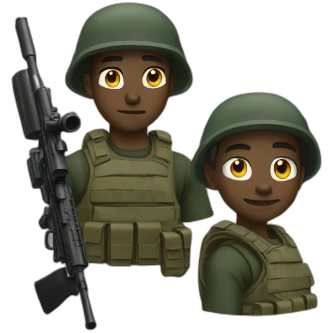 2 snipers emoji