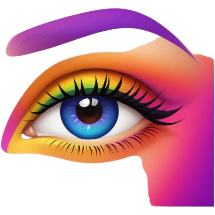Makeup cool emoji