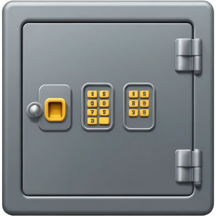 Keypad Safe locker emoji