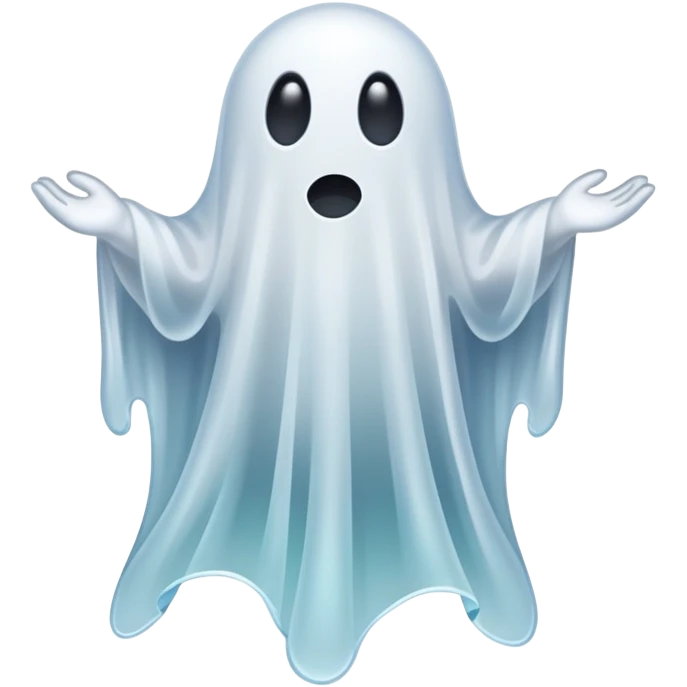 floating ghost  emoji