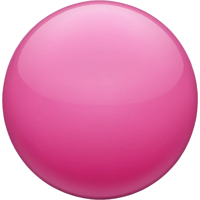 Pink S emoji