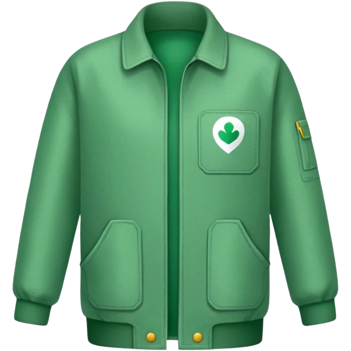 green occupational therapy jacket emoji