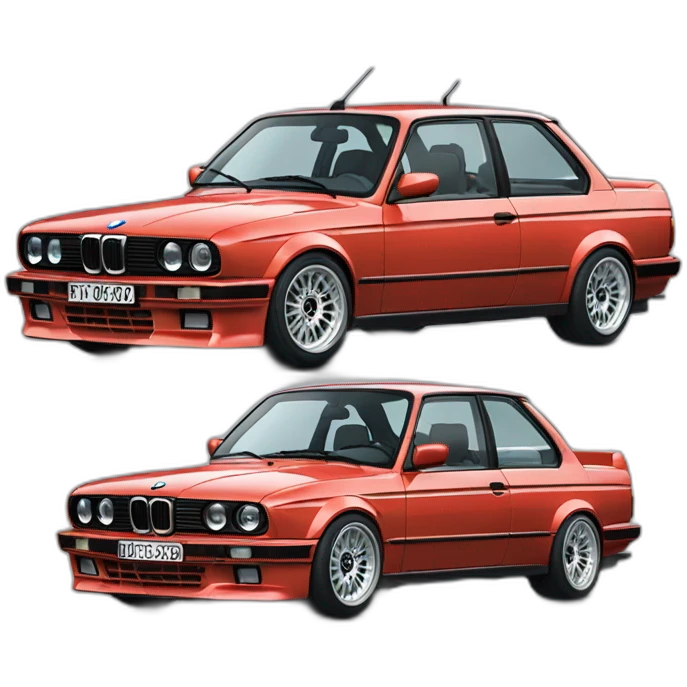 Bmw e30 drifting emoji