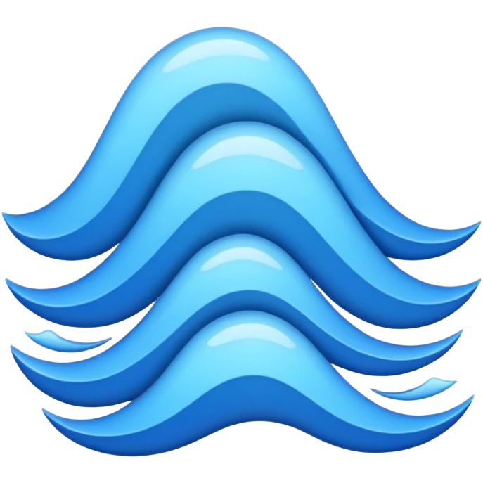 Wavy emoji