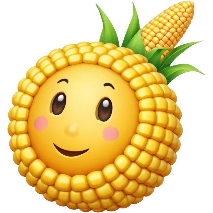 Corn ball emoji