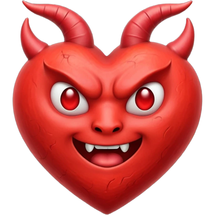 devil heart emoji