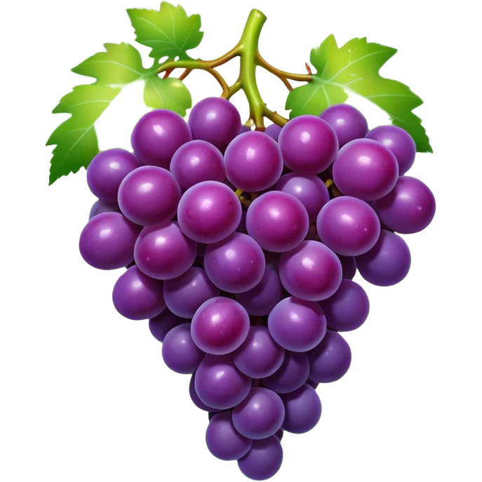 a grapes icon dark emoji