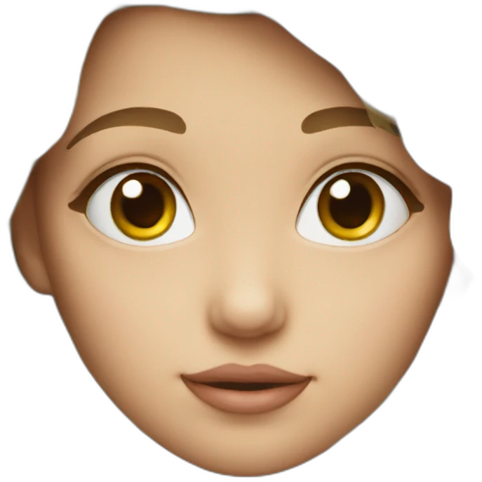 Doll-face emoji