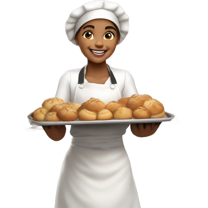 Bakery girl emoji
