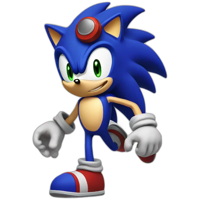 Sonic shadow emoji