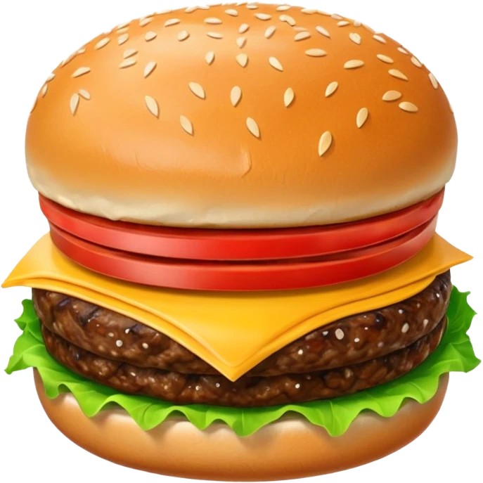 Minor burger emoji