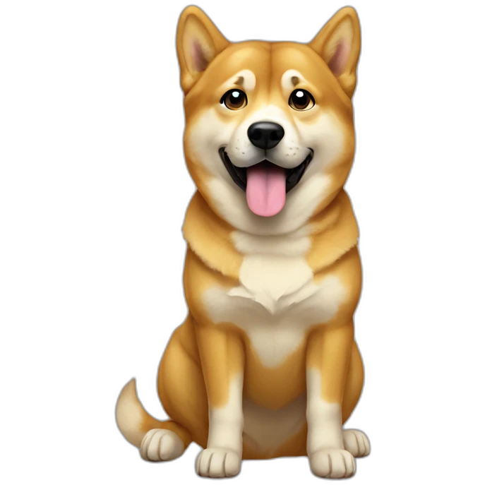 salute doge emoji