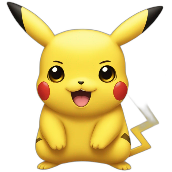 pikachu-smile-tear emoji