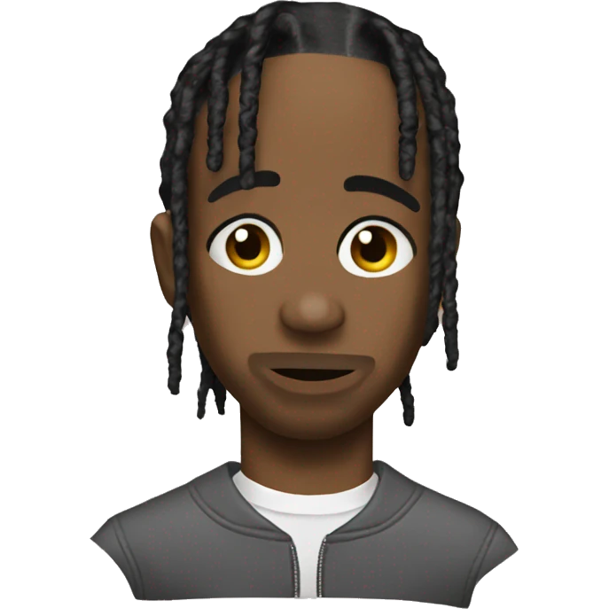 Create Travis Scott the rapper emoji