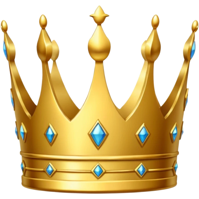 simple crown emoji