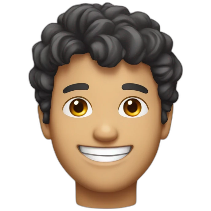 Yugo smiling emoji