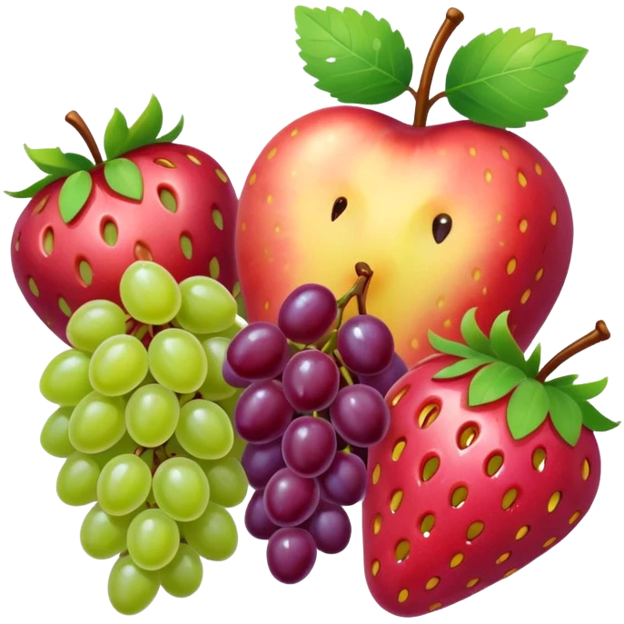 Candy-Coated Fruits emoji