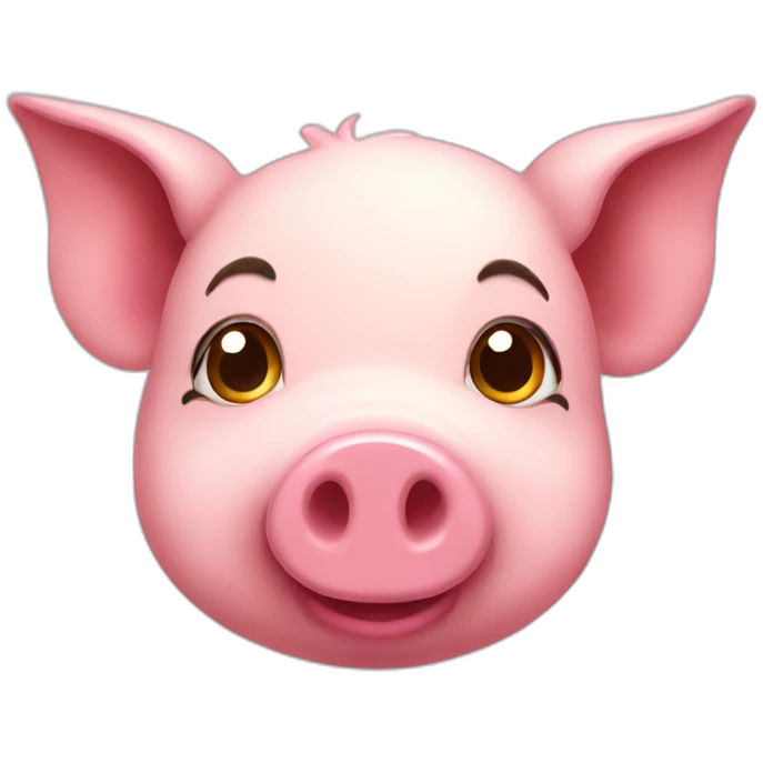 pretty-pig emoji