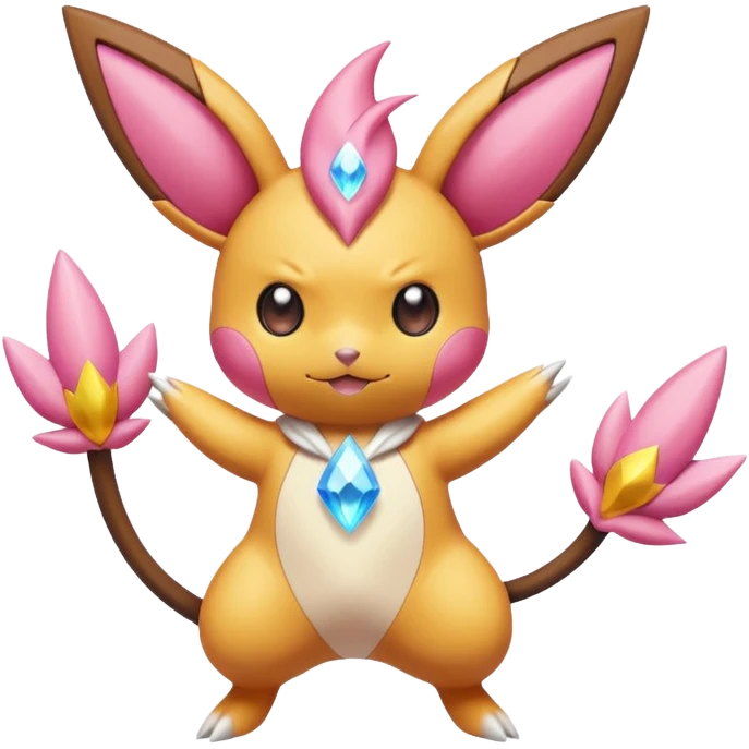 Raichu-Victini-Diancie-fusion emoji