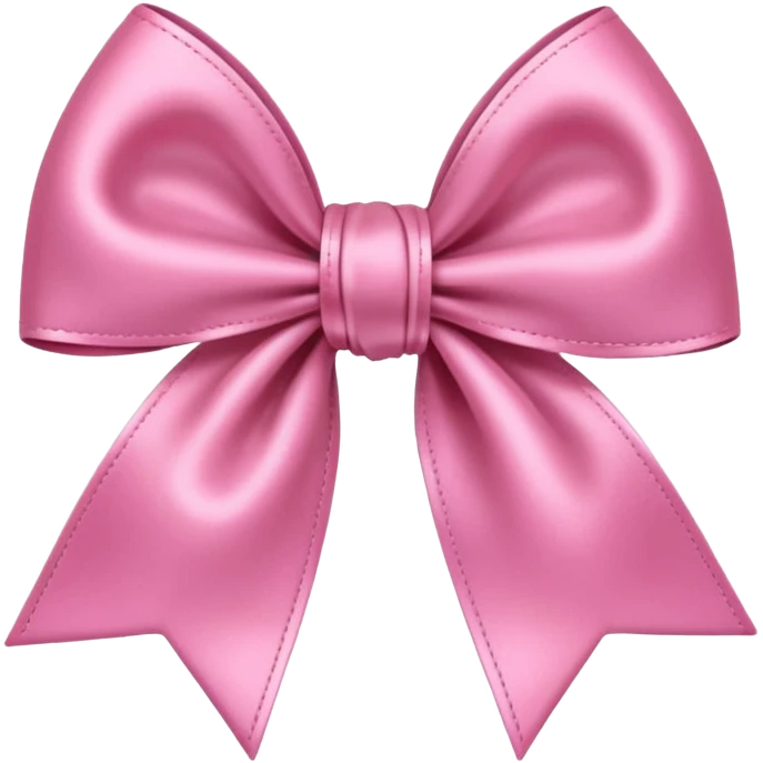 moñito rosa emoji