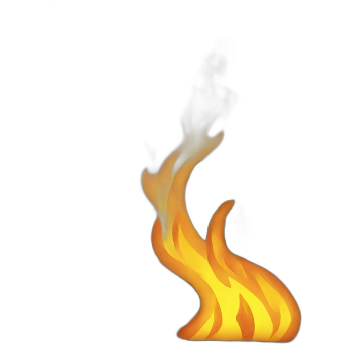 Dollar burning emoji
