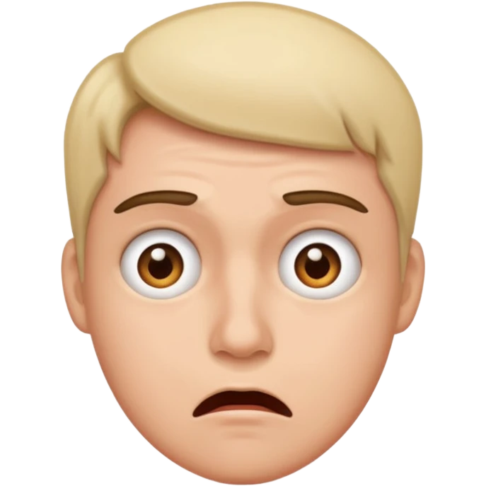 flustered emoji