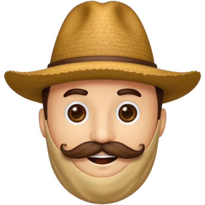 me puedes hacer un grano de café antropomorfo con bigote y sombrero 



 emoji