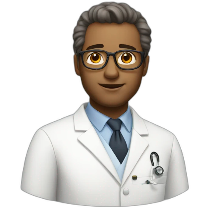 Dr. Christopher Palmer no glasses emoji