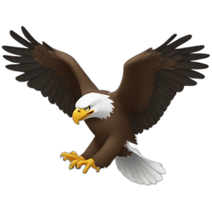 bald-eagle-with-a-mustache emoji