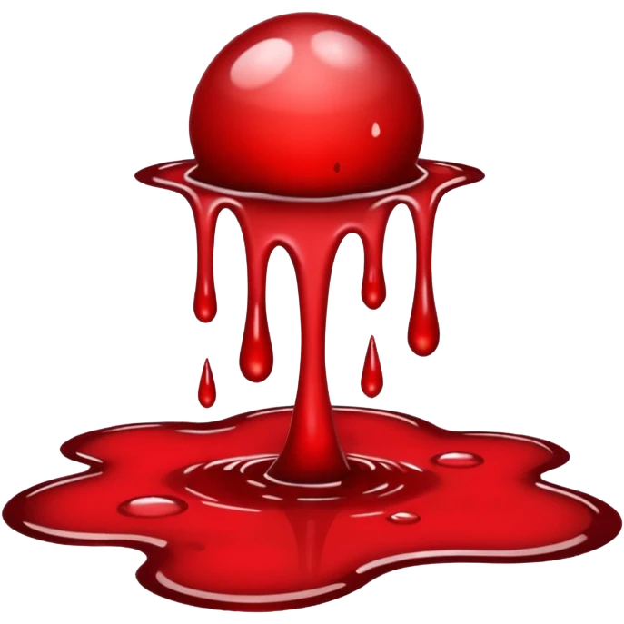 Scratch blood emoji