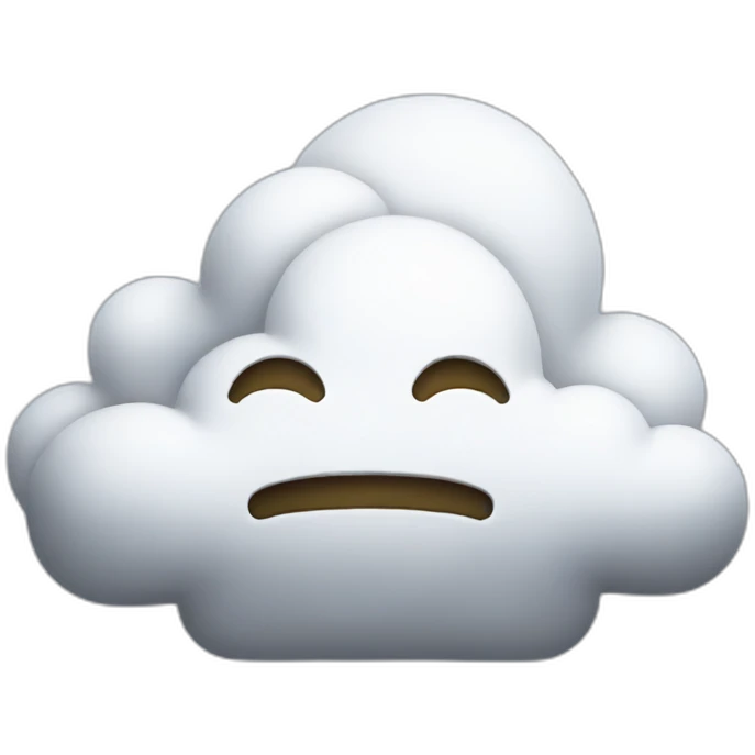 Cloud from final fantasy emoji