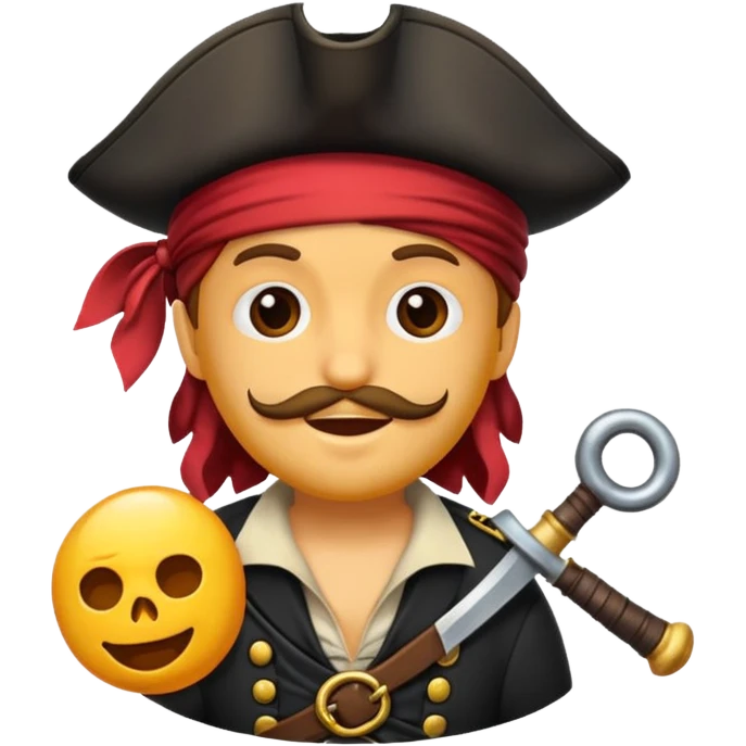 Make an emoji for pirates emoji