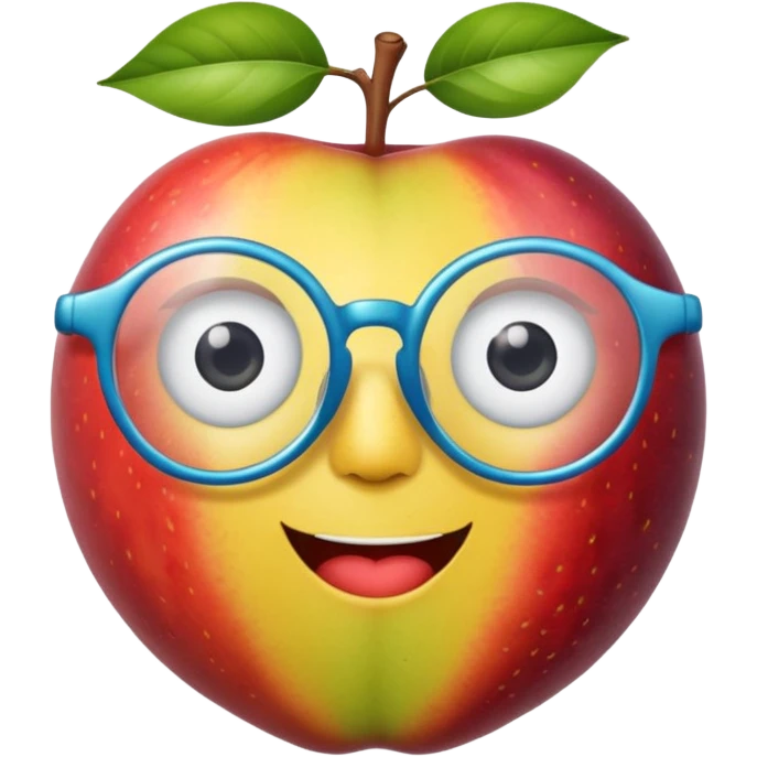 FRUIT WITH EYE GLASS emoji