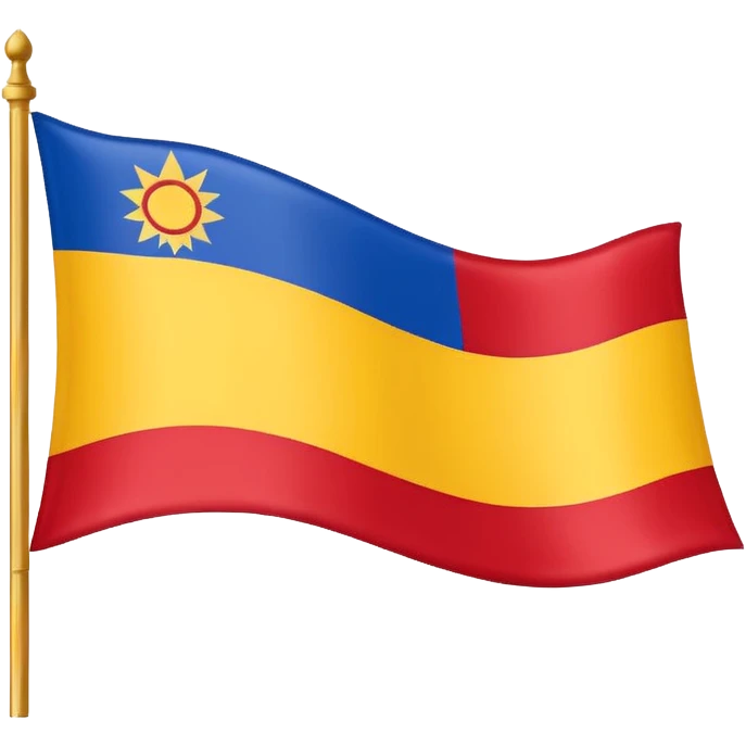 Emoji de la bandera de Cartagena de indias  emoji