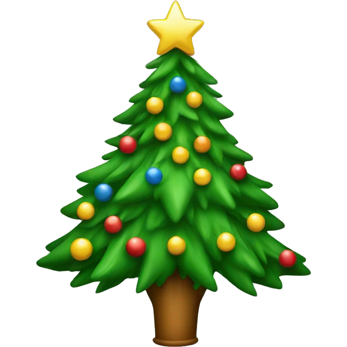 Christmas tree emoji