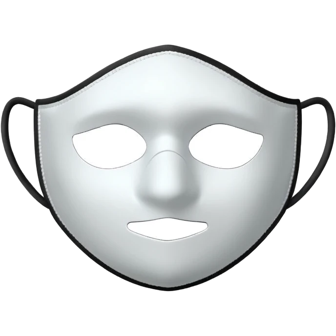 mask for saving from pollustion emoji