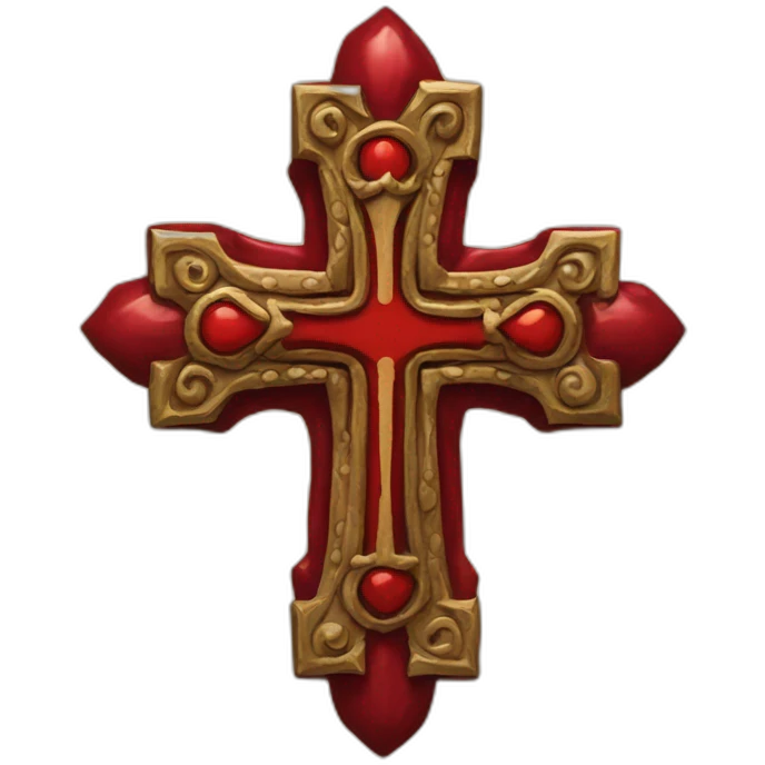 Croix rouge  emoji