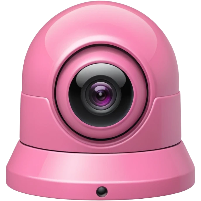 Security Camera pink  emoji