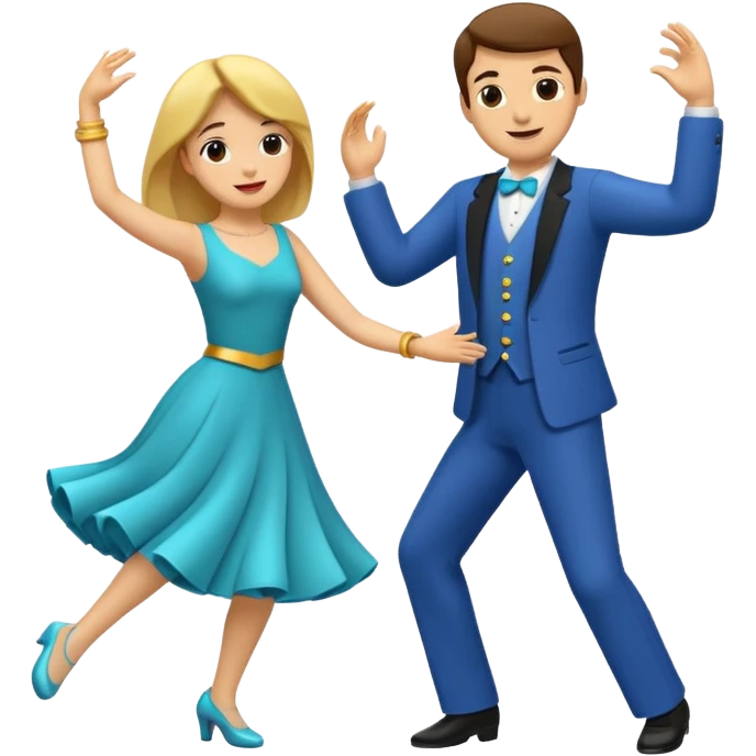 Couple dancing emoji