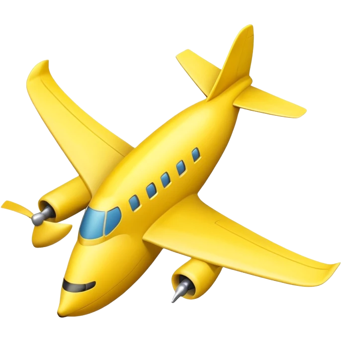 Plane banana  emoji