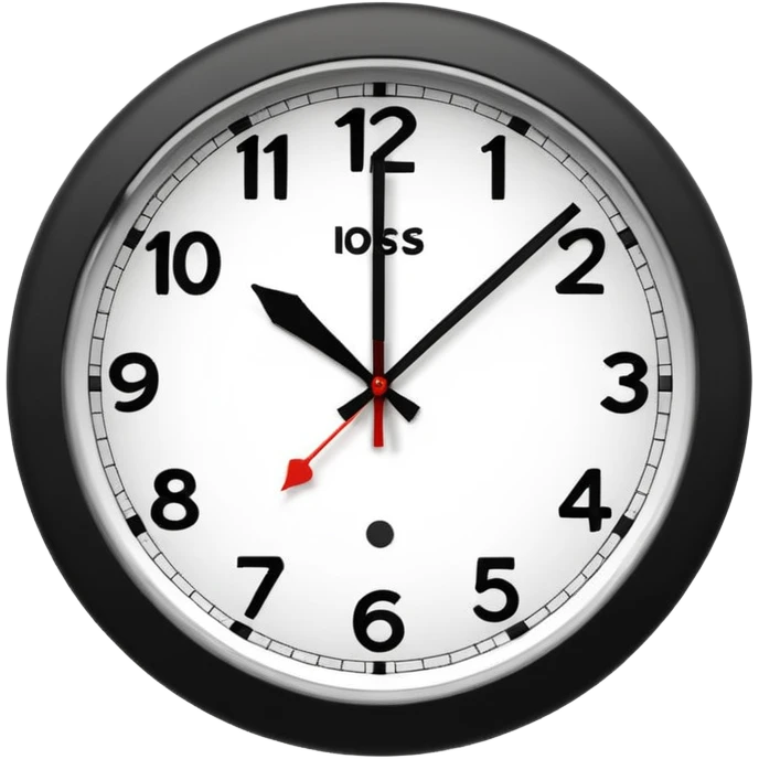 wall clock emoji