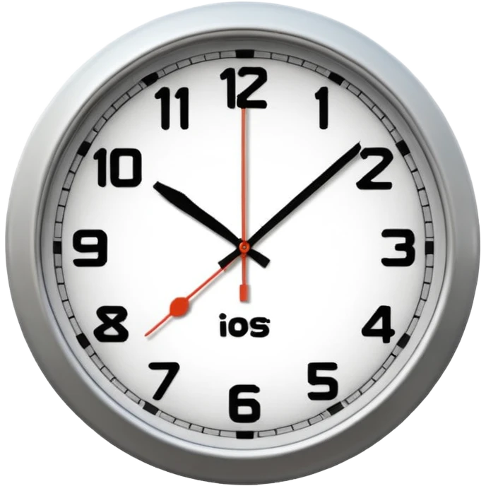 wall clock emoji