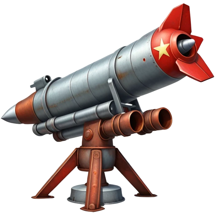 Soviet rocket launcher emoji