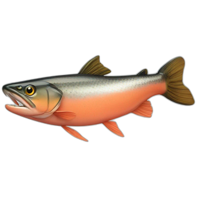 Thunder salmon emoji