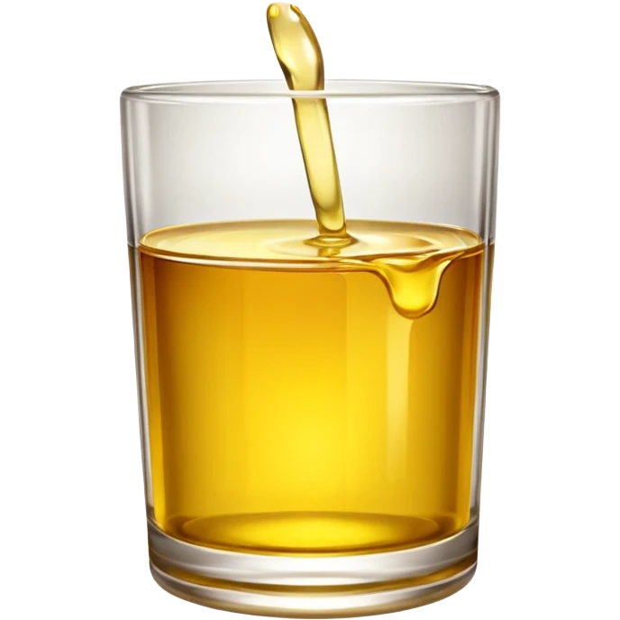 Glass of oil emoji