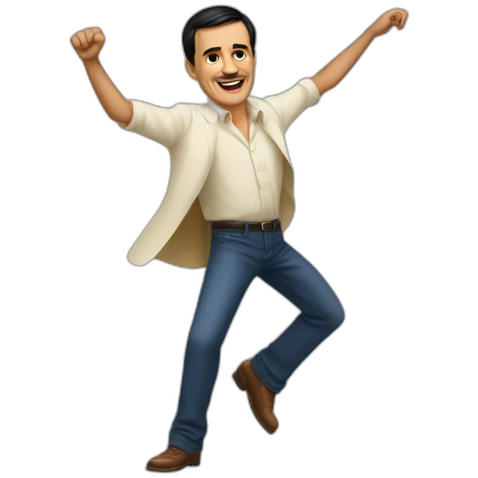 Pedro sanchez dancing macarena emoji