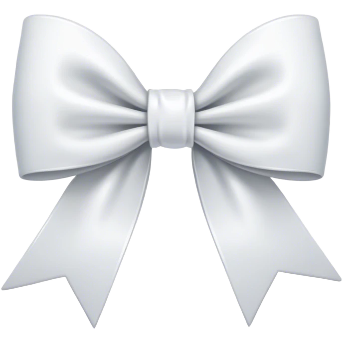 moño blanco  emoji