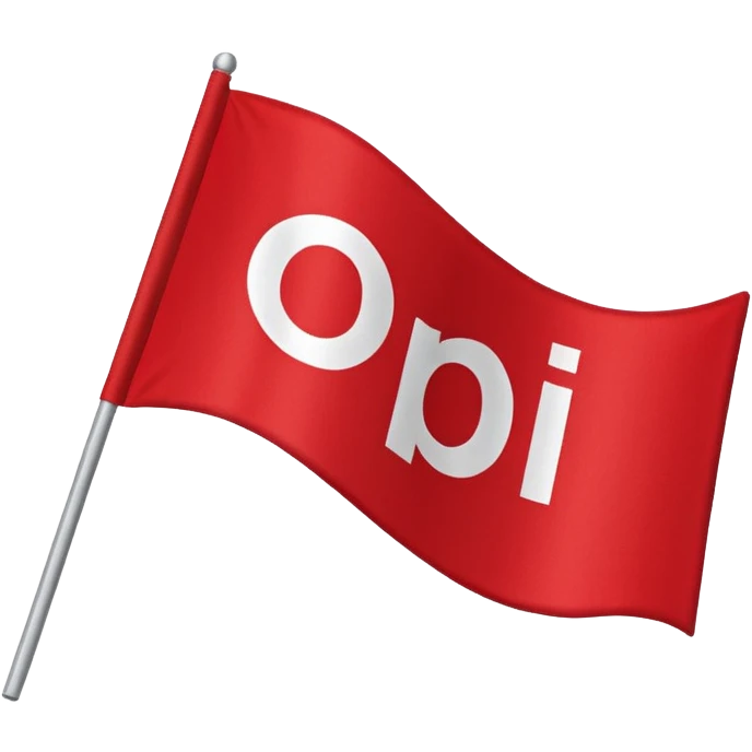flag that says OP1 emoji