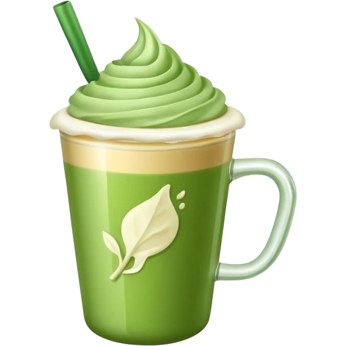 greentea latte emoji