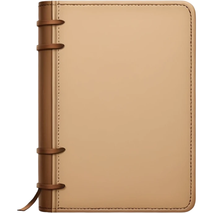 beige journal emoji